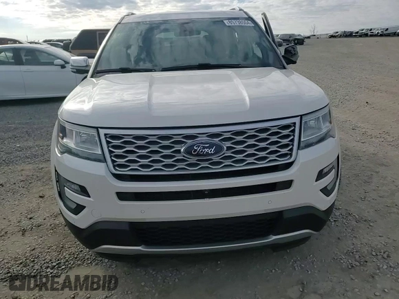 2016 Ford Explorer Platinum with VIN 1FM5K8HT3GGC56465, listed as a Copart auction lot 85738504 with 98,290 mi miles and Salvage Title. Bid and sale history available at DreamBid. Image 11.