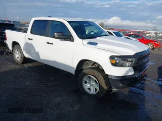 2024 Ram 1500 Tradesman z VIN 1C6SRFGT1RN148988, wystawiony jako IAAI lot #41721409 z przebiegiem 3 648 mil mil oraz . Historia ofert i sprzedaży dostępna na DreamBid. Obrazek 1.