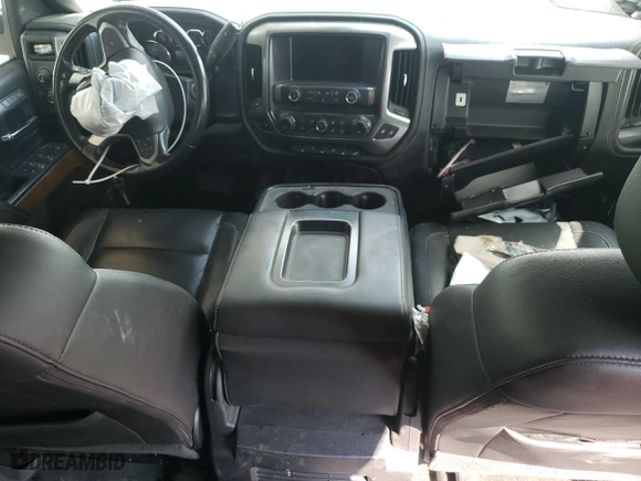 2018 Chevrolet Silverado 1500 LTZ with VIN 3GCUKSER4JG370346, listed as a Copart auction lot 64943634 with 0 mi miles and Salvage Title. Bid and sale history available at carsss.com. Image 8.