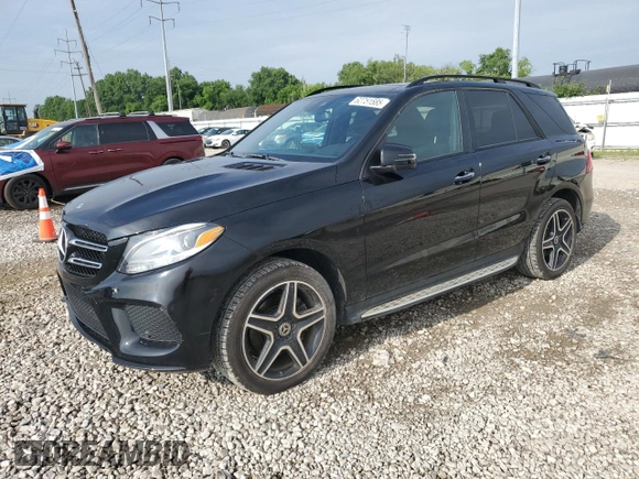 2018 Mercedes-Benz GLE 350 with VIN 4JGDA5HB8JB130062, listed as a Copart auction lot 62751585 with 71,813 mi miles and Salvage title. Bid and sale history available at DreamBid. Image 1.