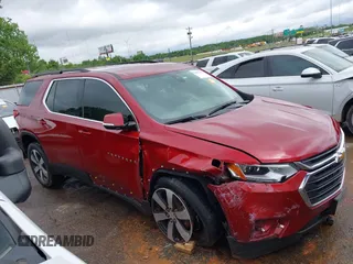 2020 Chevrolet Traverse LT with VIN 1GNERHKW7LJ273289, listed as a IAAI auction lot 42356645 with 66,156 mi miles and . Bid and sale history available at DreamBid. Image 13.
