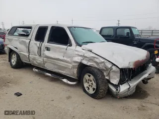 2006 Chevrolet Silverado 1500 LT2 with VIN 1GCEK19B66Z206907, listed as a Copart auction lot 81119024 with 0 mi miles and Salvage Title. Bid and sale history available at carsss.com. Image 4.