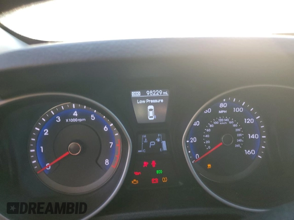 2016 Hyundai Elantra GT with VIN KMHD35LH6GU342011, listed as a Copart auction lot 73826344 with 98,229 mi miles and Salvage Title. Bid and sale history available at carsss.com. Image 9.