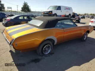 1969 Oldsmobile Cutlass with VIN 336679M390903, listed as a Copart auction lot 75278984 with Not Provided miles and Clean Title. Bid and sale history available at DreamBid. Image 3.