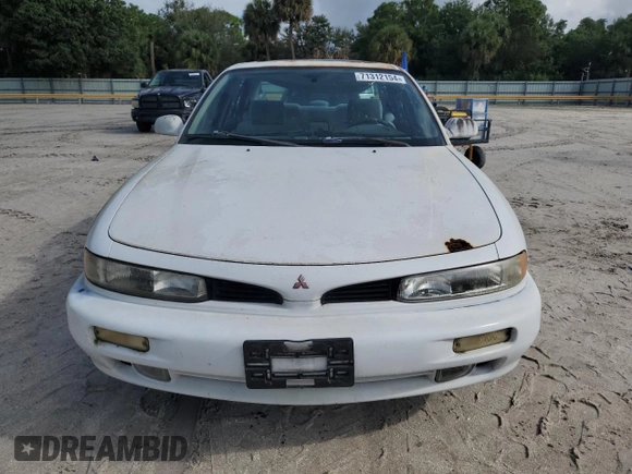 1995 Mitsubishi Galant ES with VIN 4A3AJ56G4SE193873, listed as a Copart auction lot 71312154 with 57,695 mi miles and Clean Title. Bid and sale history available at carsss.com. Image 5.