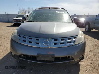 2005 Nissan Murano SL z VIN JN8AZ08W75W439014, wystawiony jako Copart lot #50821545 z przebiegiem 184 992 mil mil oraz Szkoda całkowita • Salvage title. Historia ofert i sprzedaży dostępna na DreamBid. Obrazek 5.