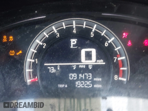 2019 Honda CR-V LX with VIN 2HKRW5H30KH414385, listed as a IAAI auction lot 41869188 with 91,473 mi miles and . Bid and sale history available at DreamBid. Image 7.