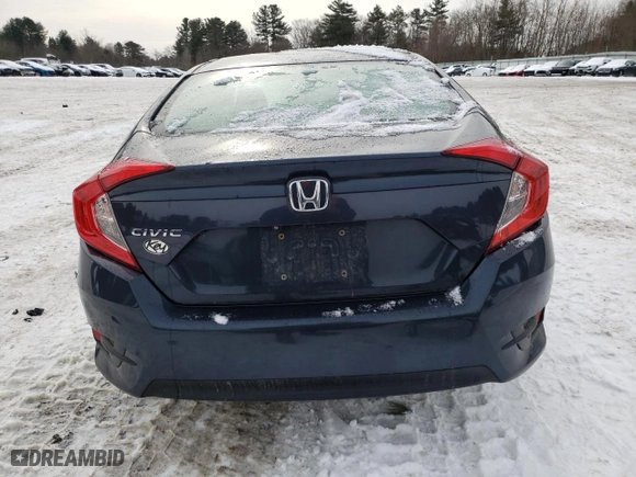 2017 Honda Civic Sedan LX with VIN 19XFC2F59HE228680, listed as a Copart auction lot 44736985 with 192,685 mi miles and Salvage Title. Bid and sale history available at carsss.com. Image 6.