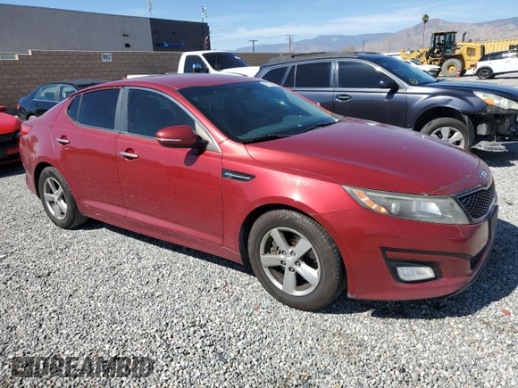 2015 Kia Optima LX with VIN 5XXGM4A70FG411489, listed as a Copart auction lot 47704435 with 175,370 mi miles and Clean Title. Bid and sale history available at carsss.com. Image 4.