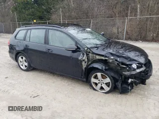 2018 Volkswagen Golf SportWagen S with VIN 3VWD17AU2JM763173, listed as a Copart auction lot 85984134 with 158,401 mi miles and Salvage Title. Bid and sale history available at carsss.com. Image 4.