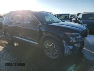 2021 Hyundai Santa Fe Hybrid Limited with VIN KM8S5DA17MU003190, listed as a Copart auction lot 88538275 with 27,285 mi miles and Salvage Title. Bid and sale history available at carsss.com. Image 4.