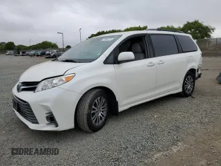 2020 Toyota Sienna XLE Auto Access Seat with VIN 5TDYZ3DCXLS035418, listed as a Copart auction lot 57293775 with 151,729 mi miles and Salvage title. Bid and sale history available at DreamBid. Image 1.