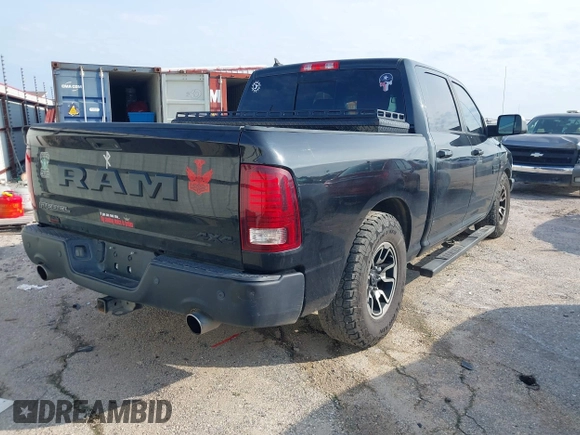 2017 Ram 1500 Rebel with VIN 1C6RR7YT7HS601112, listed as a IAAI auction lot 42262566 with 136,409 mi miles and . Bid and sale history available at DreamBid. Image 4.