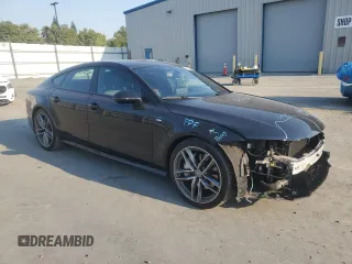 2016 Audi A7 Premium Plus with VIN WAUWMAFC3GN013681, listed as a Copart auction lot 64475455 with 87,646 mi miles and Salvage title. Bid and sale history available at DreamBid. Image 4.