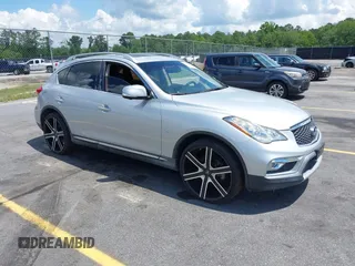 2017 Infiniti QX50 z VIN JN1BJ0RR1HM405539, wystawiony jako IAAI lot #42264771 z przebiegiem 52 746 mil mil oraz . Historia ofert i sprzedaży dostępna na DreamBid. Obrazek 1.