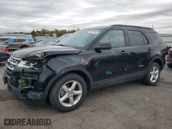 2018 Ford Explorer z VIN 1FM5K8B83JGC19928, wystawiony jako Copart lot #53517895 z przebiegiem 87 517 mil mil oraz Szkoda całkowita • Salvage title. Historia ofert i sprzedaży dostępna na DreamBid. Obrazek 1.
