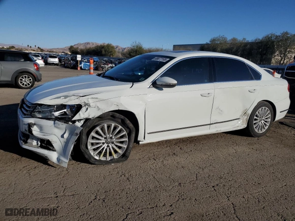 2016 Volkswagen Passat 1.8T SE with VIN 1VWBT7A33GC026048, listed as a Copart auction lot 46677185 with 95,336 mi miles and Salvage Title. Bid and sale history available at carsss.com. Image 1.
