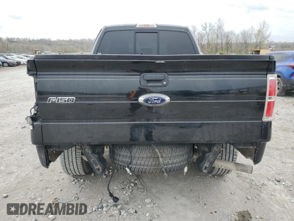2014 Ford F-150 XL with VIN 1FTFX1EF9EKG08829, listed as a Copart auction lot 51449025 with 102,350 mi miles and Salvage Title. Bid and sale history available at carsss.com. Image 6.
