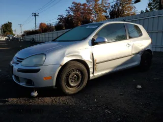 2009 Volkswagen Rabbit S with VIN WVWAA71K39W064702, listed as a Copart auction lot 76800804 with 159,264 mi miles and Salvage Title. Bid and sale history available at carsss.com. Image 1.