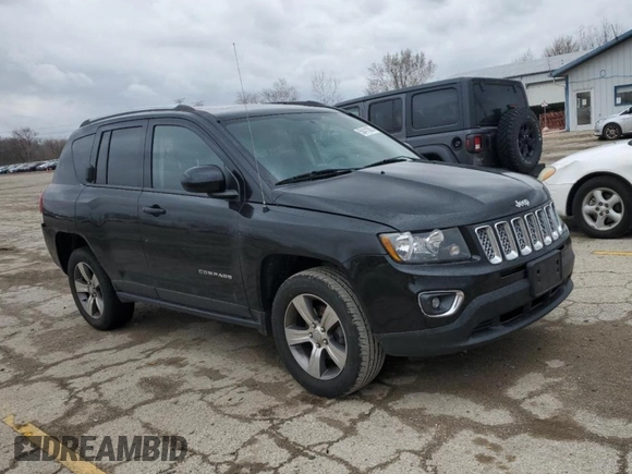 2016 Jeep Compass High Altitude Edition with VIN 1C4NJDEB8GD793474, listed as a Copart auction lot 50411085 with 73,640 mi miles and Salvage Title. Bid and sale history available at carsss.com. Image 4.