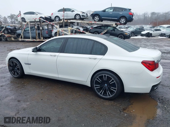2015 BMW 7 Series 750Li xDrive with VIN WBAYF8C5XFD655174, listed as a IAAI auction lot 41480525 with 79,238 mi miles and . Bid and sale history available at carsss.com. Image 14.