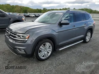 2018 Volkswagen Atlas SEL Premium z VIN 1V2NR2CA0JC537445, wystawiony jako Copart lot #52964215 z przebiegiem 167 988 mil mil oraz Szkoda całkowita • Salvage title. Historia ofert i sprzedaży dostępna na DreamBid. Obrazek 1.