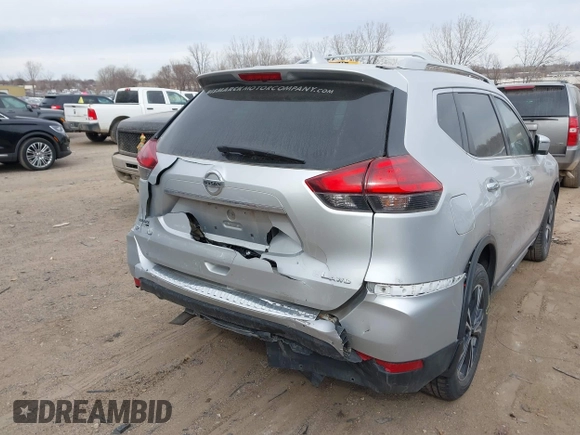 2017 Nissan Rogue SL with VIN 5N1AT2MV8HC770837, listed as a IAAI auction lot 41854052 with 71,537 mi miles. Bid and sale history available at carsss.com. Image 17.