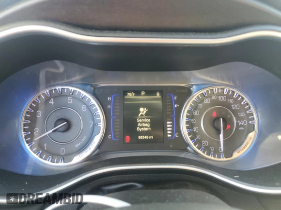 2016 Chrysler 200 Limited with VIN 1C3CCCAB5GN181488, listed as a Copart auction lot 46411695 with 95,348 mi miles and Salvage Title. Bid and sale history available at carsss.com. Image 9.