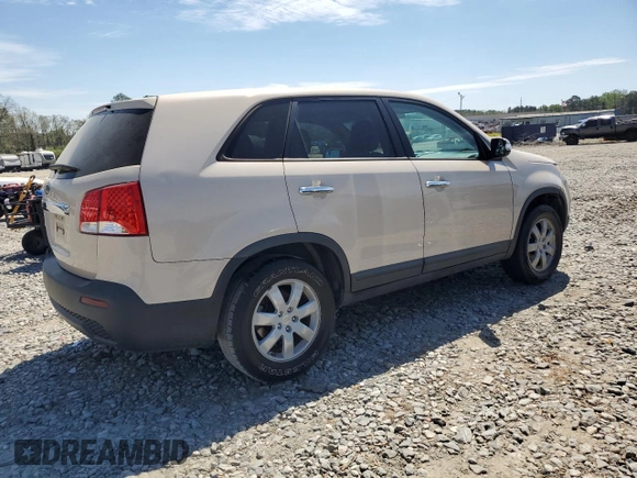 2011 Kia Sorento LX with VIN 5XYKT3A12BG045415, listed as a Copart auction lot 50839735 with 204,941 mi miles and Clean Title. Bid and sale history available at carsss.com. Image 3.