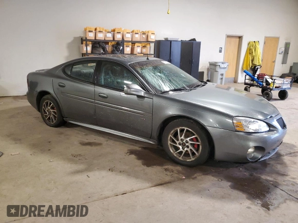 2004 Pontiac Grand Prix GTP with VIN 2G2WR524541353233, listed as a Copart auction lot 85106304 with 166,968 mi miles and Salvage Title. Bid and sale history available at carsss.com. Image 4.