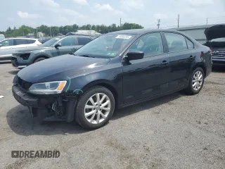 2015 Volkswagen Jetta SE with VIN 3VWD17AJ1FM349301, listed as a Copart auction lot 58963255 with 156,480 mi miles and Salvage title. Bid and sale history available at DreamBid. Image 1.