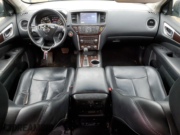 2015 Nissan Pathfinder Platinum with VIN 5N1AR2MM8FC642603, listed as a Copart auction lot 43323565 with 122,493 mi miles and Salvage title. Bid and sale history available at DreamBid. Image 8.