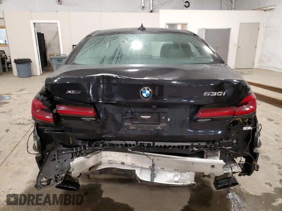 2022 BMW 5 Series 530i xDrive с VIN WBA13BJ08NWX84919, выставлен на аукционе Copart как лот 88638465 с пробегом 31 320 миль миль и Списание • Salvage title. История ставок и продаж доступна на DreamBid. Изображение 6.