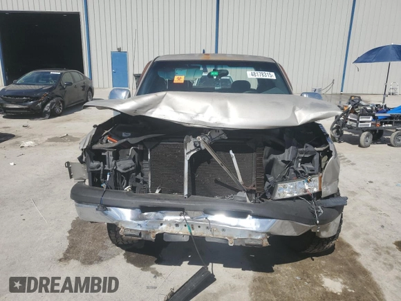 2004 Chevrolet Silverado 1500 Work Truck with VIN 1GCEC19V54E395559, listed as a Copart auction lot 48178315 with 0 mi miles and Salvage Title. Bid and sale history available at carsss.com. Image 5.