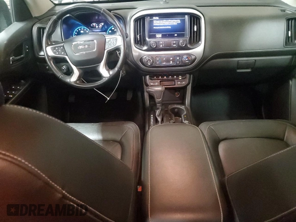 2019 GMC Canyon 4WD SLT with VIN 1GTG6DEN1K1316934, listed as a Copart auction lot 46669405 with 47,616 mi miles and Salvage Title. Bid and sale history available at carsss.com. Image 8.