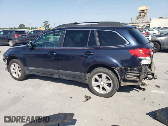 2014 Subaru Outback Premium with VIN 4S4BRBCC2E3257100, listed as a Copart auction lot 52623895 with 96,620 mi miles and Salvage Title. Bid and sale history available at DreamBid. Image 2.