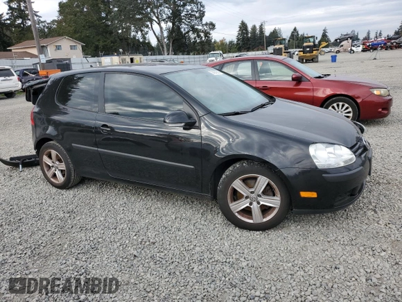 2009 Volkswagen Rabbit S with VIN WVWBB71K89W037593, listed as a Copart auction lot 74941614 with 51,645 mi miles and Salvage title. Bid and sale history available at DreamBid. Image 4.