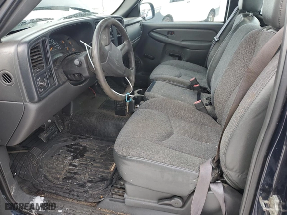 2006 Chevrolet Silverado 1500 Work Truck with VIN 3GCEC14X46G165662, listed as a Copart auction lot 44583935 with 104,657 mi miles and Clean Title. Bid and sale history available at carsss.com. Image 7.