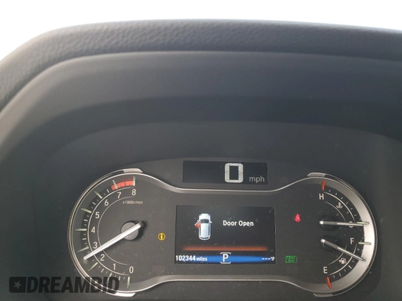 2016 Honda Pilot EX-L with VIN 5FNYF5H73GB007780, listed as a Copart auction lot 45038765 with 102,344 mi miles and Salvage Title. Bid and sale history available at DreamBid. Image 9.