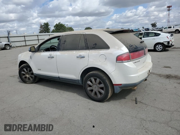 2009 Lincoln MKX z VIN 2LMDU68C79BJ10255, wystawiony jako Copart lot #56764975 z przebiegiem 203 418 mil mil oraz Czysty tytuł • Clean title. Historia ofert i sprzedaży dostępna na DreamBid. Obrazek 2.