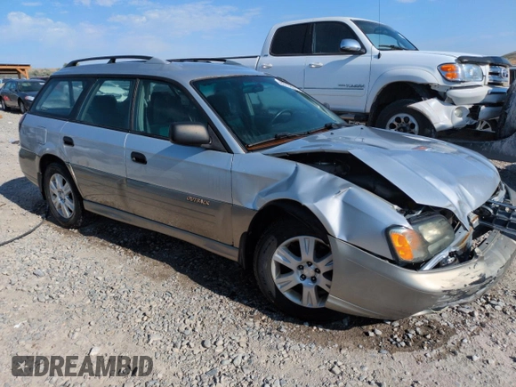2003 Subaru Legacy Outback with VIN 4S3BH675637617503, listed as a Copart auction lot 63118515 with 159,429 mi miles and Salvage title. Bid and sale history available at DreamBid. Image 4.