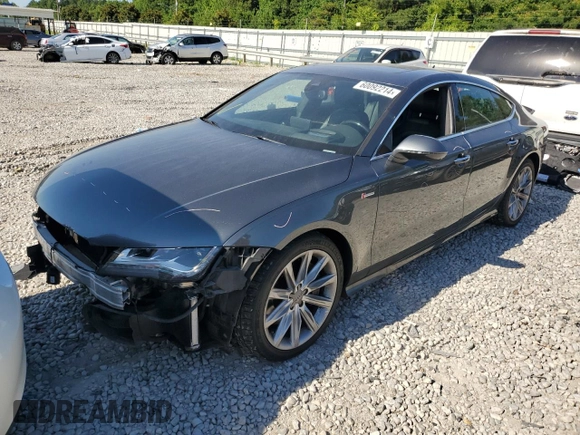 2015 Audi A7 3.0 Prestige with VIN WAU2GAFC4FN015153, listed as a Copart auction lot 60092214 with Not Provided miles and Salvage Title. Bid and sale history available at carsss.com. Image 1.