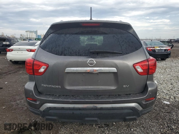 2018 Nissan Pathfinder SV with VIN 5N1DR2MNXJC629821, listed as a Copart auction lot 51023465 with 64,270 mi miles and Salvage Title. Bid and sale history available at carsss.com. Image 6.