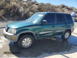 1999 Honda CR-V LX with VIN JHLRD1847XC055047, listed as a Copart auction lot 50158845 with 203,986 mi miles and Salvage Title. Bid and sale history available at carsss.com. Image 1.