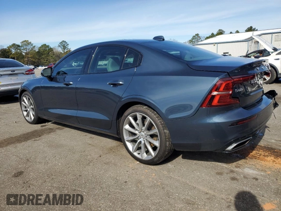 2021 Volvo S60 Momentum with VIN 7JR102TZXMG123619, listed as a Copart auction lot 89405775 with 35,316 mi miles and Salvage title. Bid and sale history available at DreamBid. Image 2.