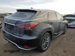2020 Lexus RX with VIN 2T2JGMDA7LC050426, listed as a Copart auction lot 86838094 with 68,293 mi miles and Salvage Title. Bid and sale history available at carsss.com. Image 3.