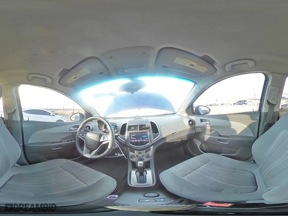 2014 Chevrolet Sonic LT with VIN 1G1JC5SB0E4135480, listed as a Copart auction lot 44749905 with 87,879 mi miles and Salvage Title. Bid and sale history available at carsss.com. Image 14.