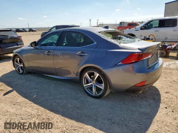 2017 Lexus IS 200t z VIN JTHBA1D26H5044959, wystawiony jako Copart lot #60867805 z przebiegiem 56 142 mil mil oraz Czysty tytuł • Clean title. Historia ofert i sprzedaży dostępna na DreamBid. Obrazek 2.