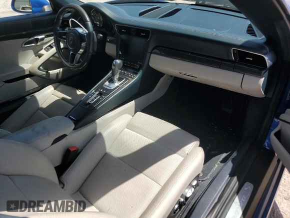 2018 Porsche 911 Carrera S with VIN WP0CB2A99JS148010, listed as a Copart auction lot 65544414 with 36,400 mi miles and Salvage Title. Bid and sale history available at carsss.com. Image 8.