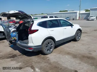 2021 Honda CR-V EX-L with VIN 2HKRW2H82MH665888, listed as a IAAI auction lot 40369407 with 54,055 mi miles. Bid and sale history available at carsss.com. Image 4.